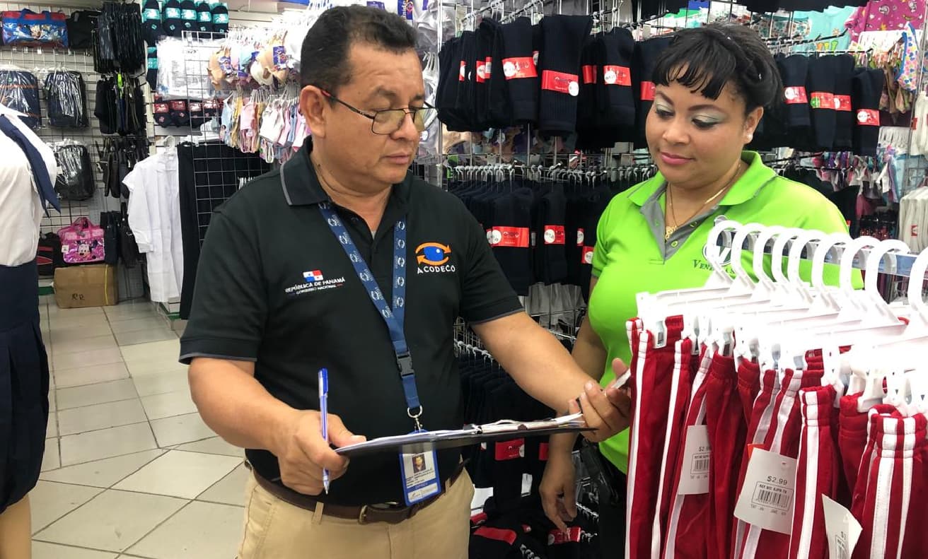 Acodeco recuerda exoneración del ITBMS en útiles y uniformes escolares durante todo el año